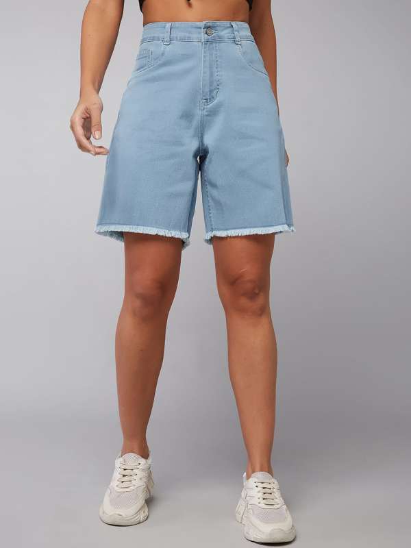 Denim Shorts For Women Buy Denim Shorts For Women online in India
