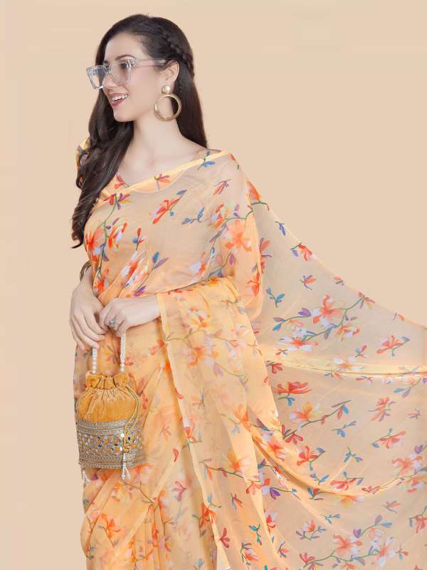 Myntra sarees below 500 top
