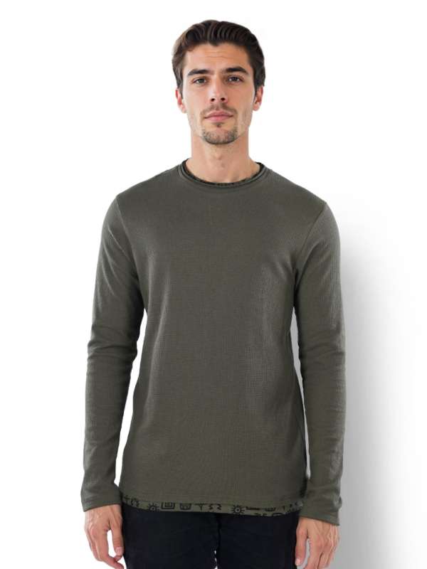 Long Sleeves T Shirts Buy Full Sleeves T shirt Online get upto 70 off Myntra