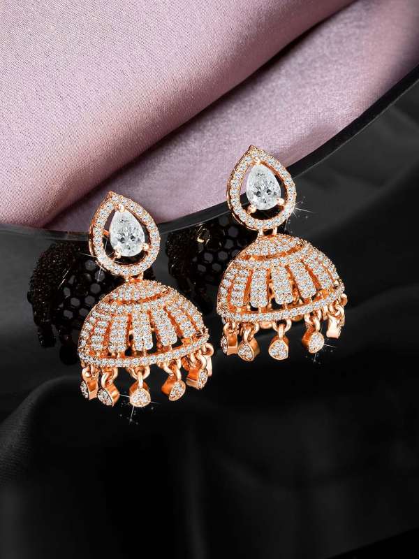 Brass jhumkas online sales