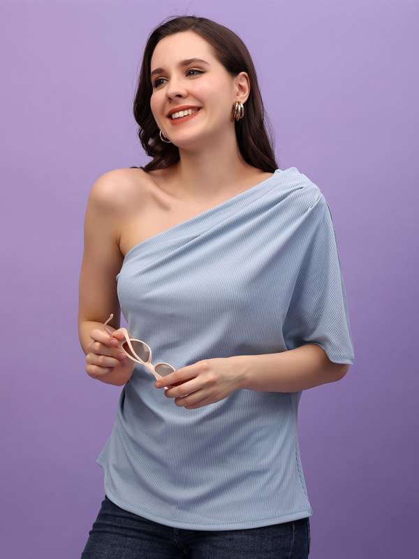 One Sleeve Tops Kurtis Buy One Sleeve Tops Kurtis online in India