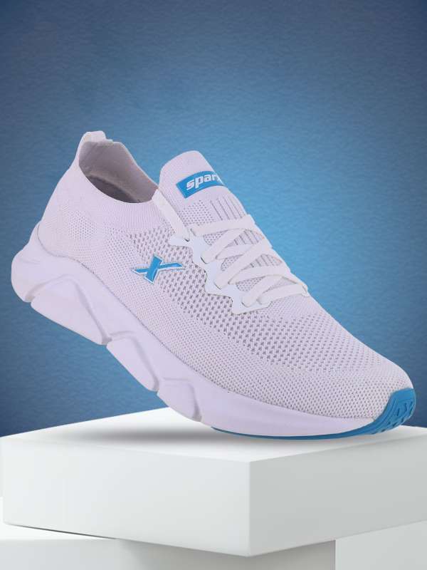 Sparx white mens sports shoes deals