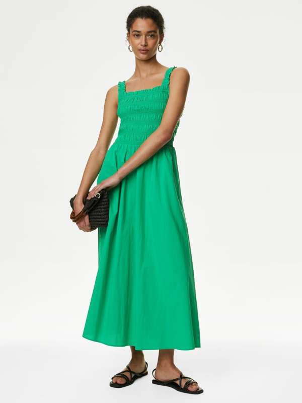 Marks Spencer Green Dresses Buy Marks Spencer Green Dresses online in India