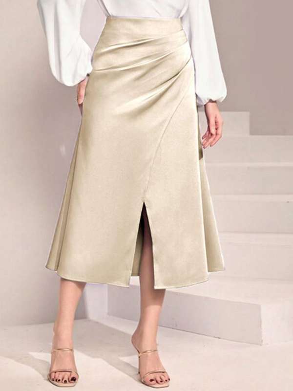 Buy silk skirts online 2025