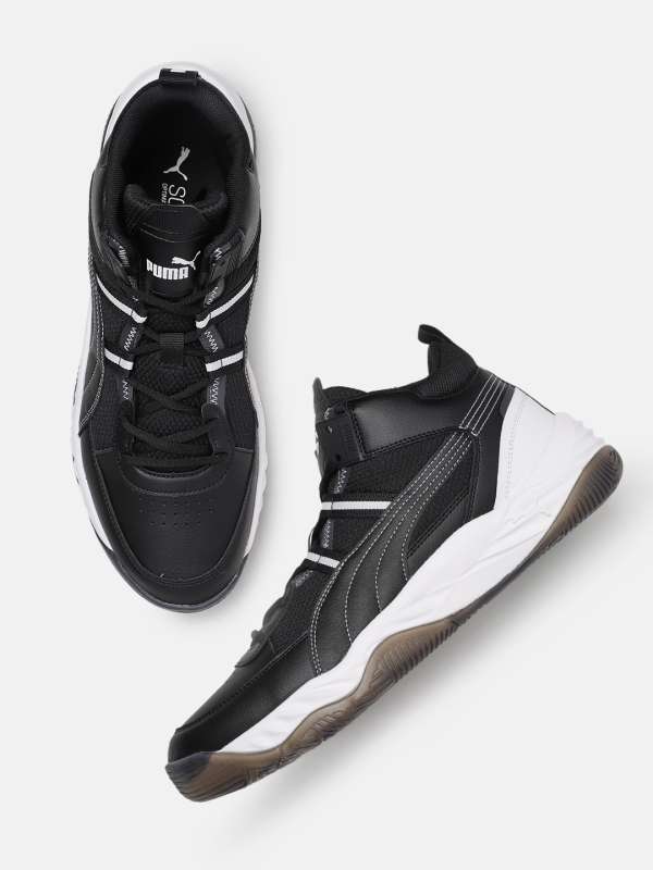 Puma Rebound Street Sd Black Sneakers 1876374 Thml Buy Puma Rebound Street Sd Black Sneakers 1876374 Thml online in India