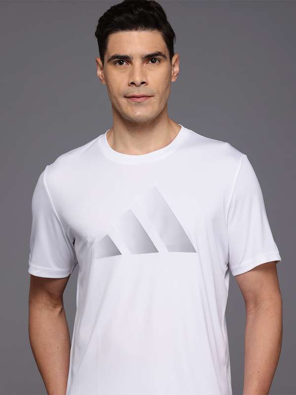 mens white adidas shirt