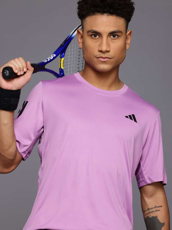 Men Purple Adidas Tshirts Buy Men Purple Adidas Tshirts online in India