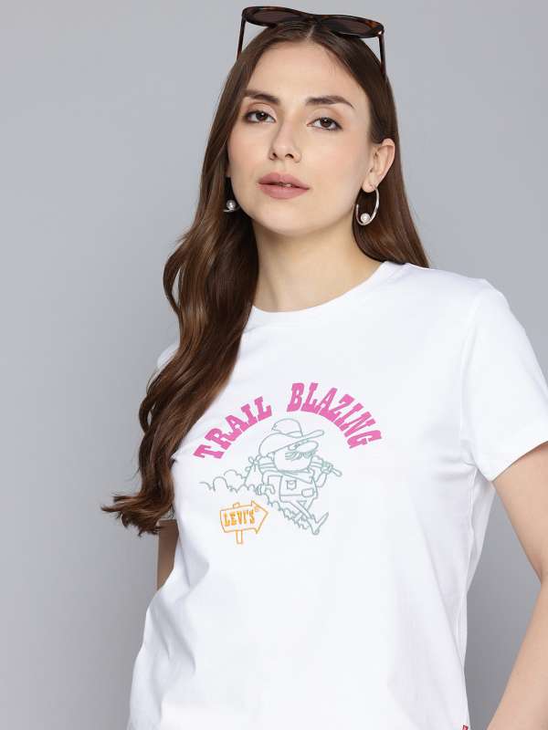 Levis White Tshirts Buy Levis White Tshirts online in India