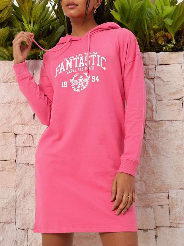 Hoodie t shirt dress clearance