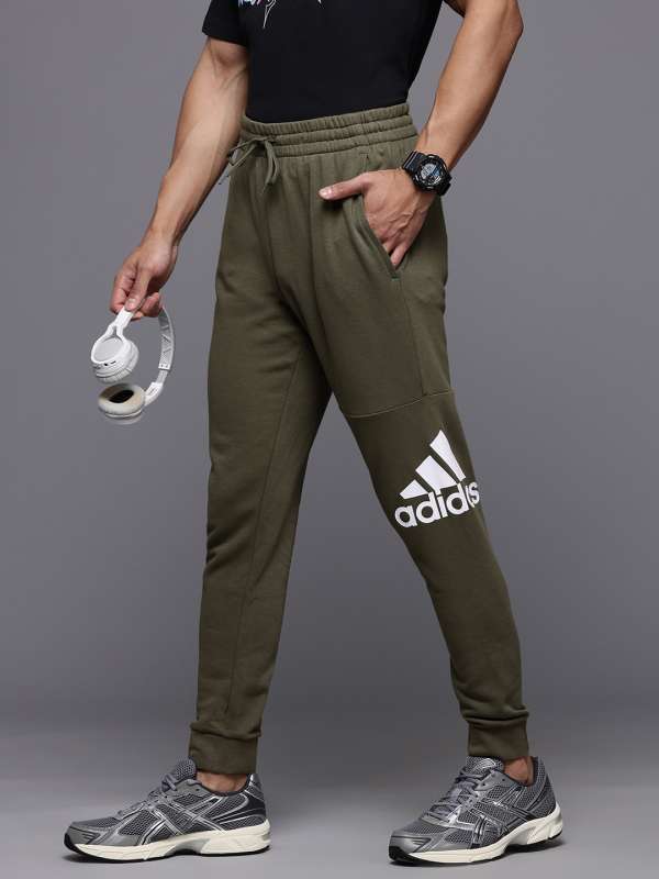Olive Men Track Pants Adidas Buy Olive Men Track Pants Adidas online in India