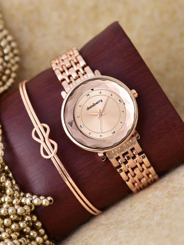 Dressberry rose gold watches new arrivals