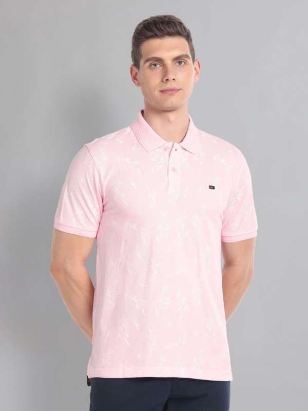 Men Pink Tshirt Tshirts Polo Buy Men Pink Tshirt Tshirts Polo online in India