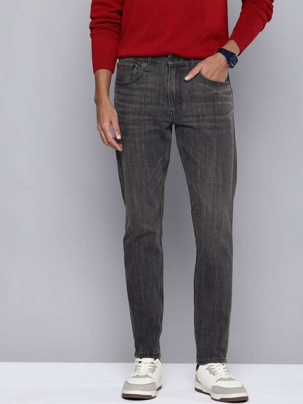 Levi's grey jeans mens hotsell