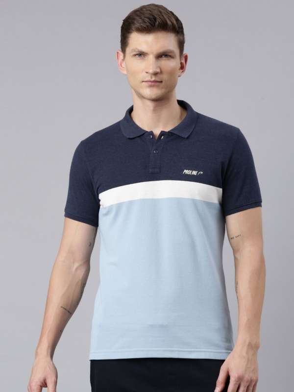 Proline Blue Tshirt Polo T Shirts Tshirts Buy Proline Blue Tshirt Polo T Shirts Tshirts online in India