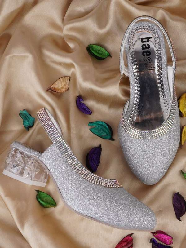 Silver party shoes girls online