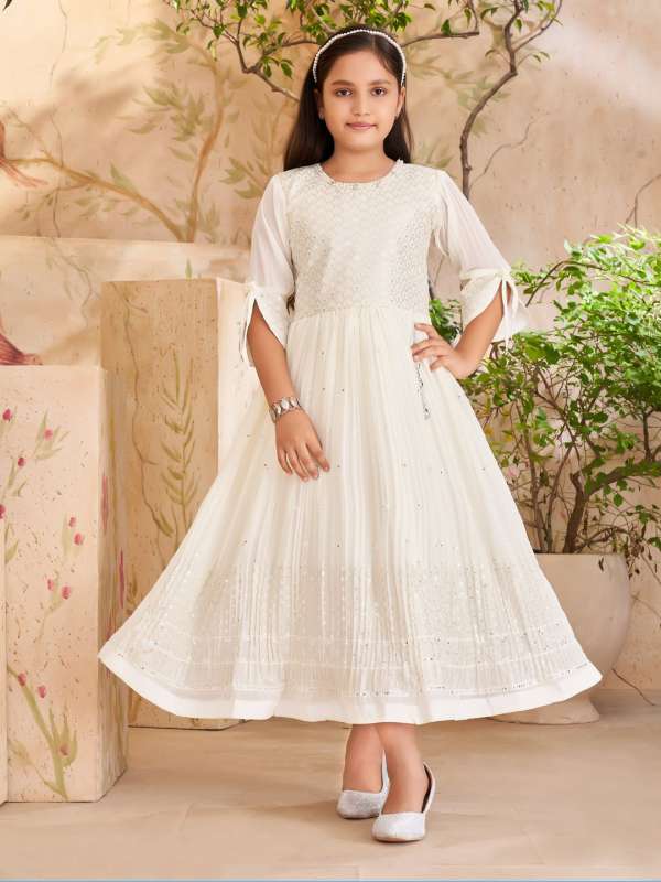Aarika Cream Party Dress Buy Aarika Cream Party Dress online in India