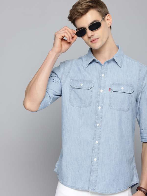 Levi denim shirts for sale online