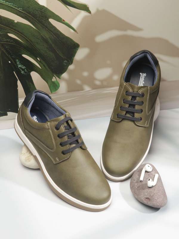 Roadster olive green shoes deals