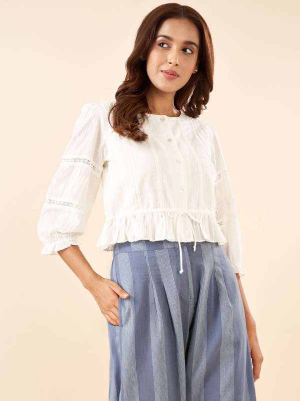 Pantaloons tops for ladies online store
