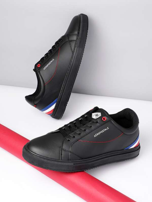 Black shoes myntra top