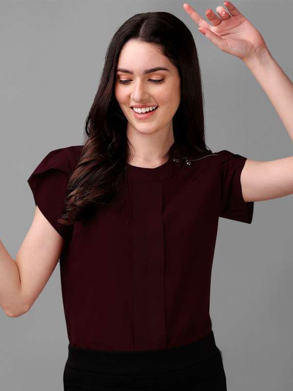 Women Semi Formal Tops Buy Women Semi Formal Tops online in India