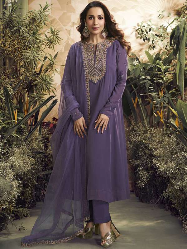 Inddus Kurta Sets Suits Salwar Trousers And Dupatta Patiala Churidar Dress Material Buy Inddus Kurta Sets Suits Salwar Trousers And Dupatta Patiala Churidar Dress Material online in India
