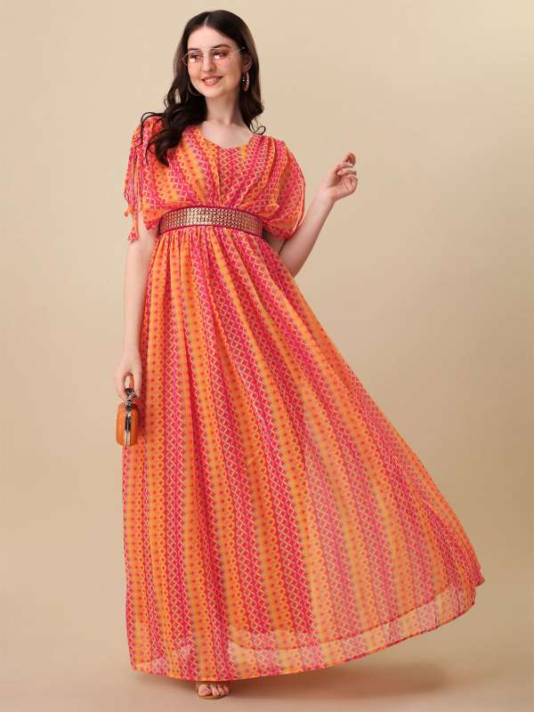 Orange One Piece Buy Orange One Piece online in India