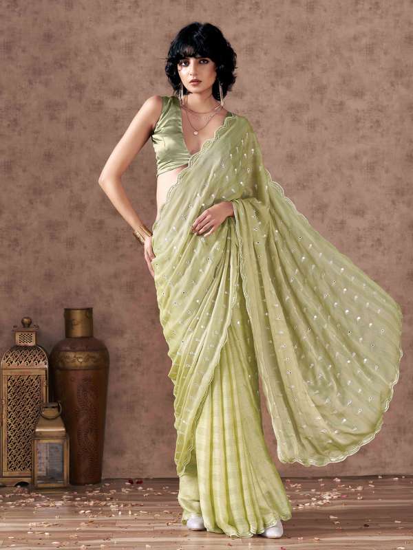 Mirror Work Sarees Buy Mirror Work Sarees online in India