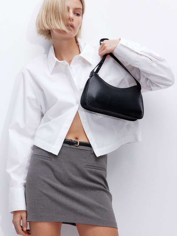 Grey Pencil Skirt Buy Grey Pencil Skirt online in India