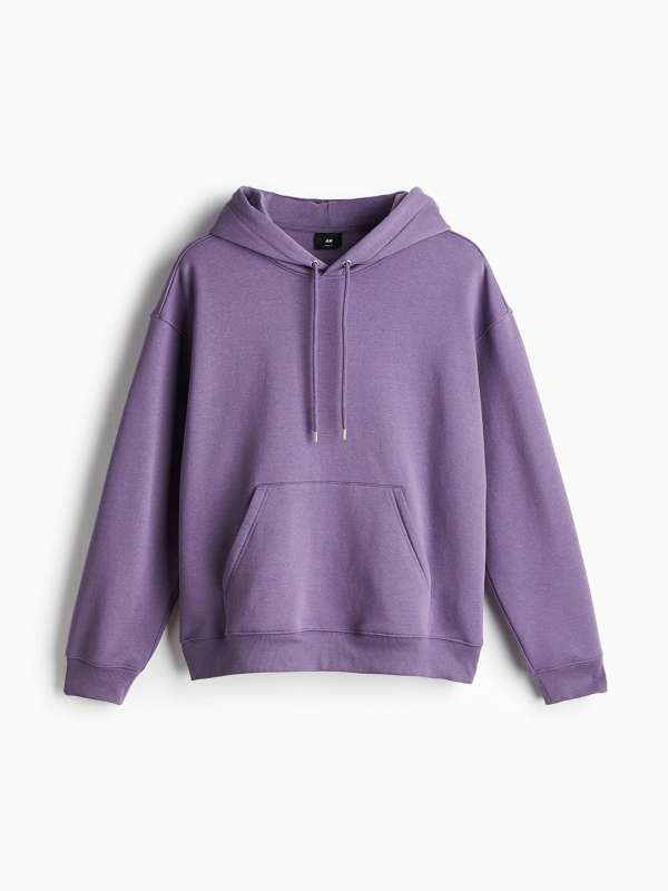 H And M Purple Hooded Sweatshirts Buy H And M Purple Hooded Sweatshirts online in India