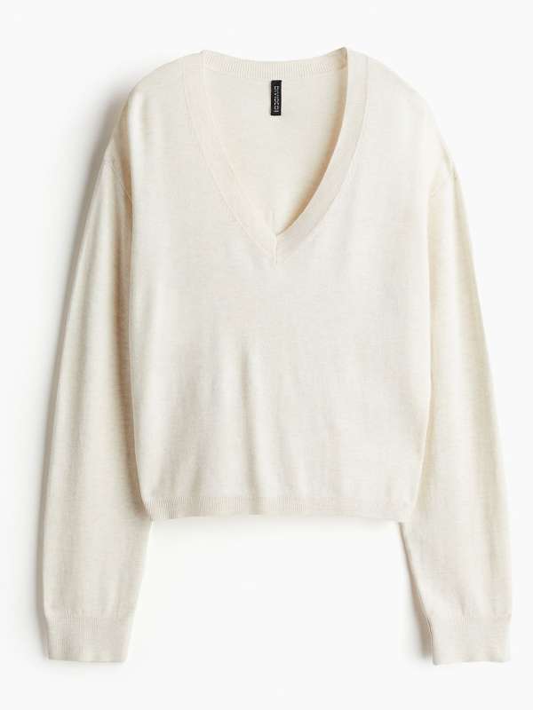 Women White Sweaters Buy Women White Sweaters online in India