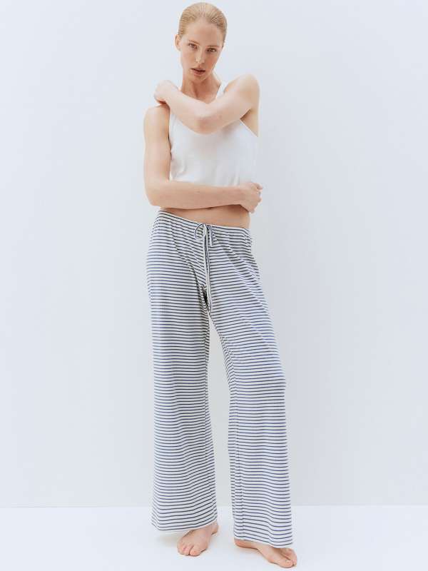 Women Striped Trousers Buy Women Striped Trousers online in India