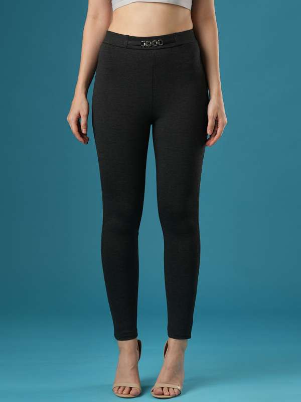 Grey jeggings online outlet