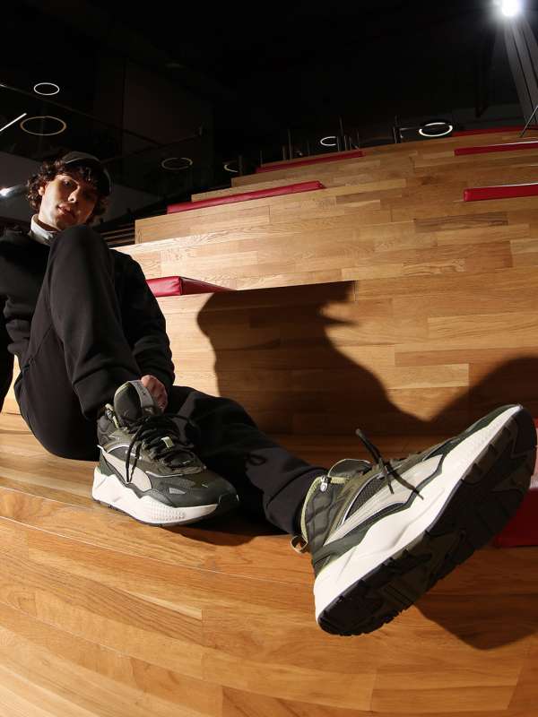 Puma Muse Olive Sneakers Buy Puma Muse Olive Sneakers online in India