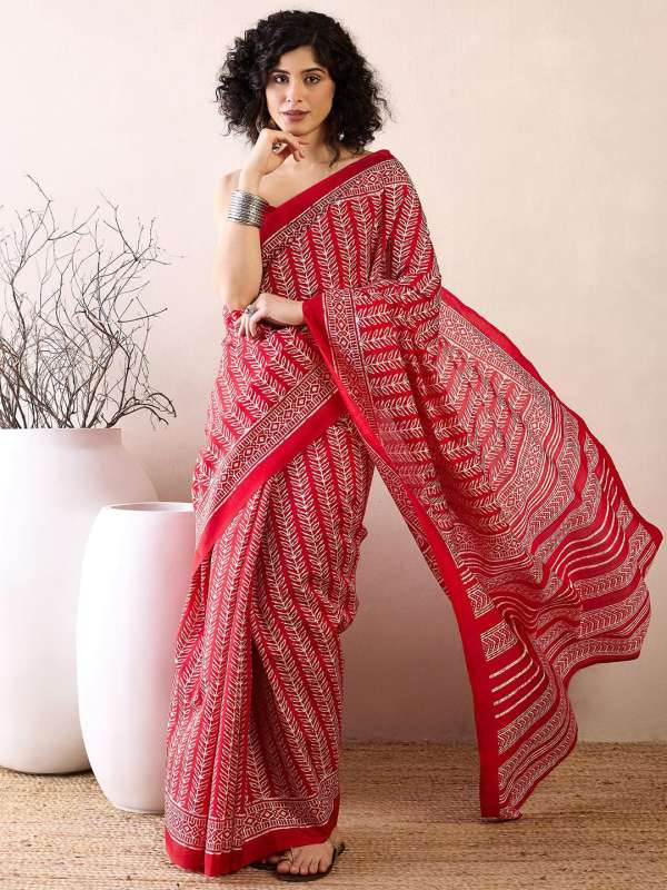 Lacha Sari Traditional Printed Buy Lacha Sari Traditional Printed online in India