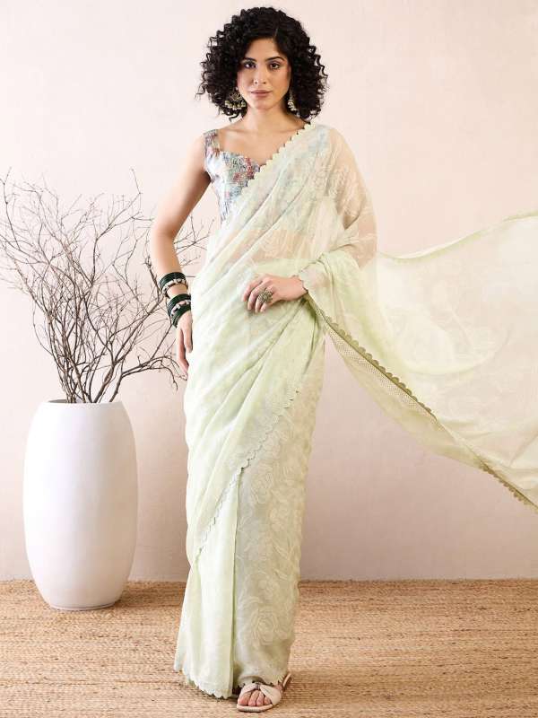 Chiffon Saree Bridal Buy Chiffon Saree Bridal online in India