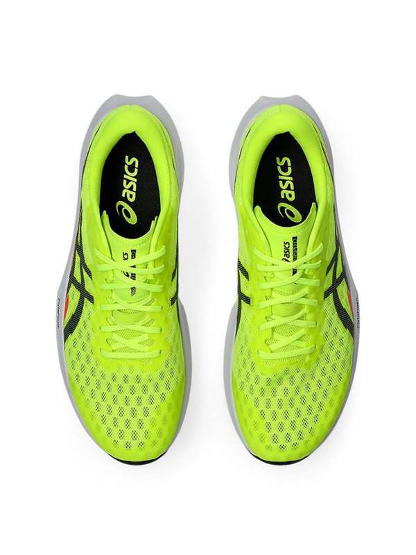 Green asics running shoes clearance