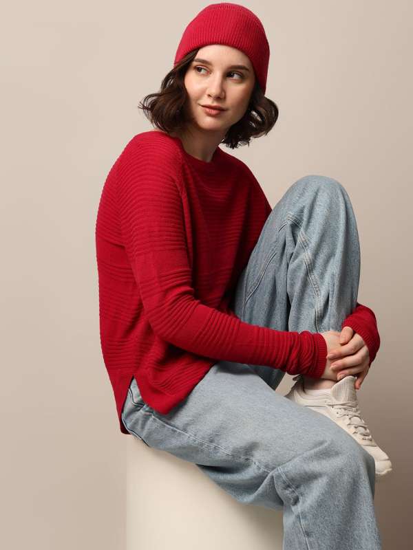 Buy red sweater outlet
