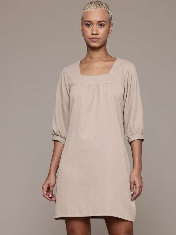 People Cream Dresses Buy People Cream Dresses online in India