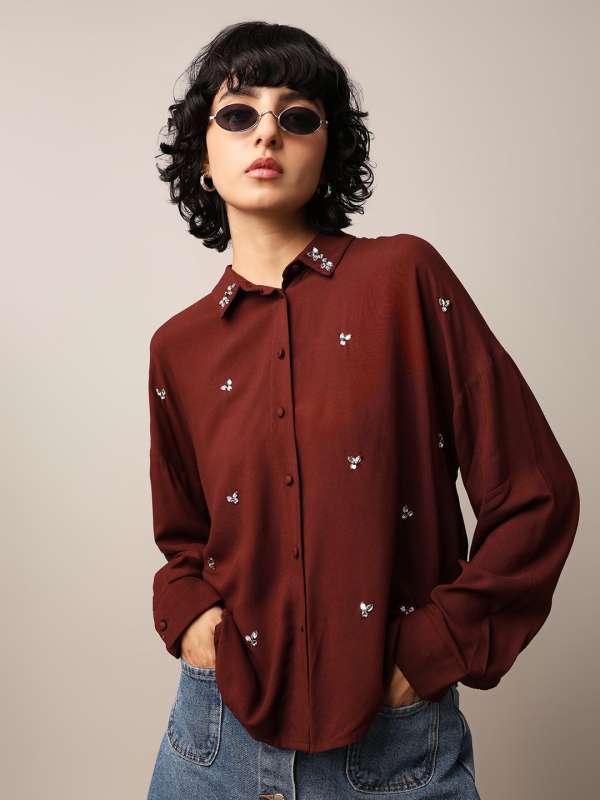 Women Party Wear Tops Shirts - Buy Women Party Wear Tops Shirts online in  India