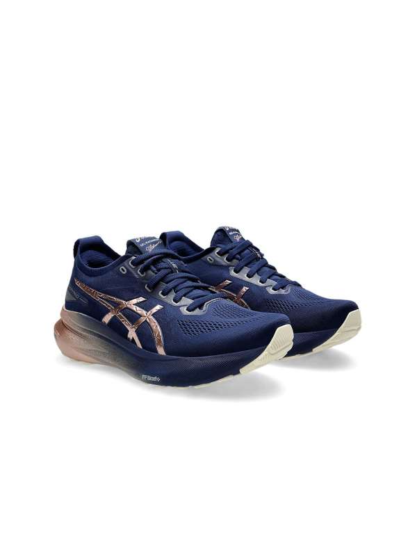 Navy blue womens running shoes store