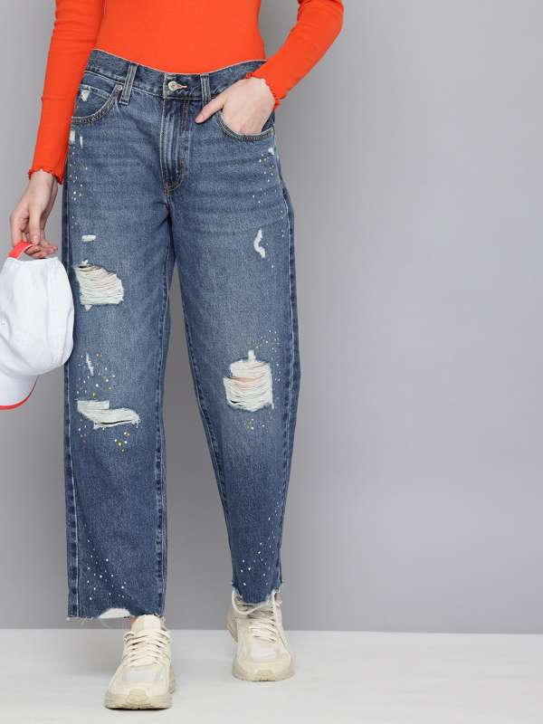 Levis Highly Distressed Jeans Buy Levis Highly Distressed Jeans online in India