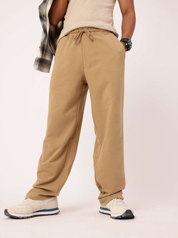 Khaki track pants store