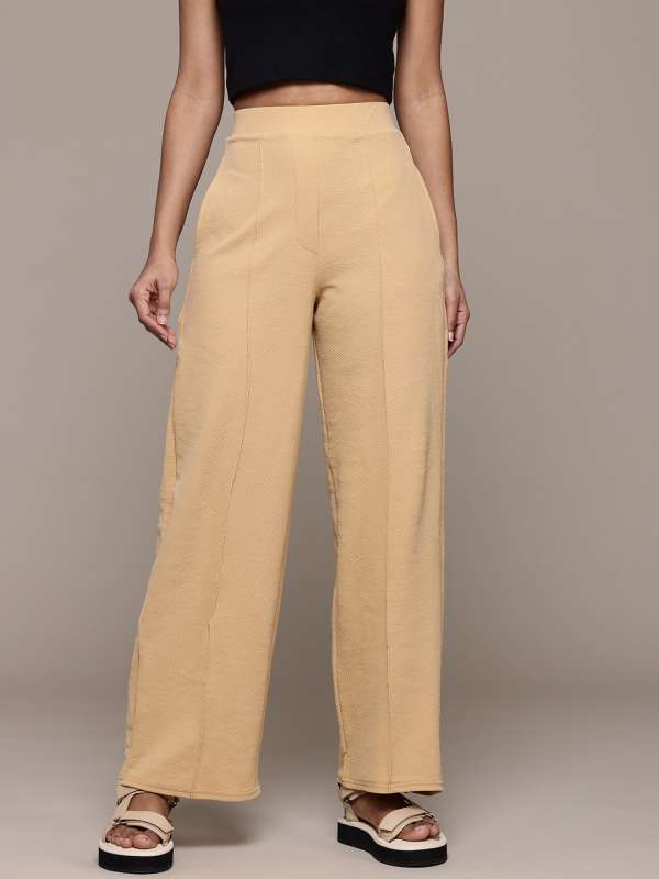 Women s Trousers Shop Online for Ladies Pants Trousers in India Myntra