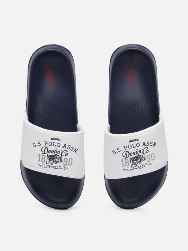 Us polo assn flip flops online on sale