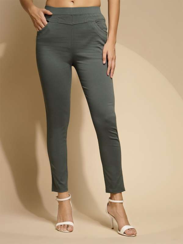 Coloured jeggings online outlet