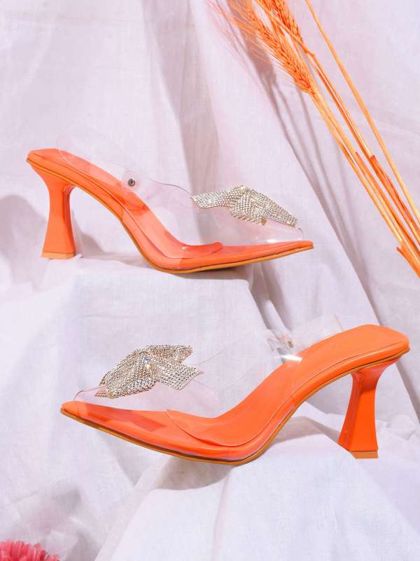 Orange Heels Buy Orange Heels online in India