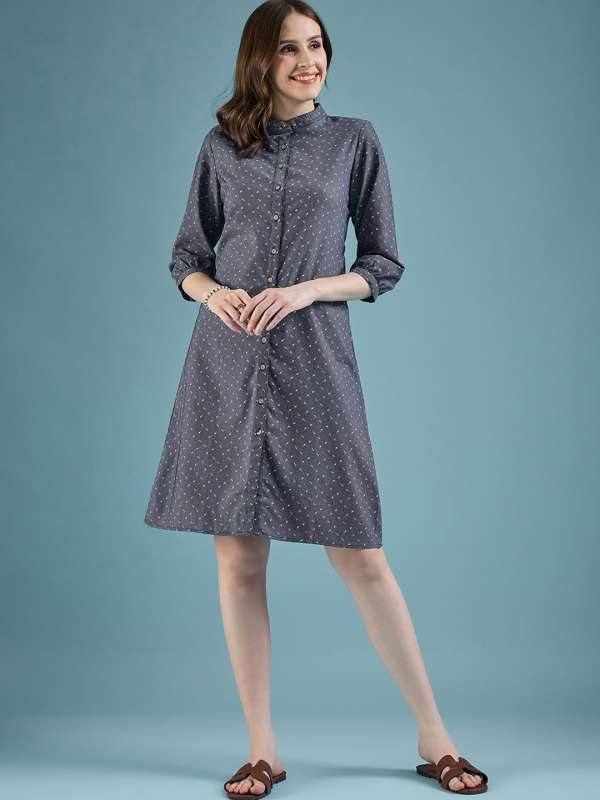 Knee length one piece on myntra new arrivals