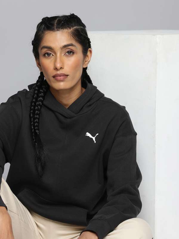 Puma Black Solid Rebel Block Hoody Fl Hooded Sweatshirt 7106218.htm Buy Puma Black Solid Rebel Block Hoody Fl Hooded Sweatshirt 7106218.htm online in India