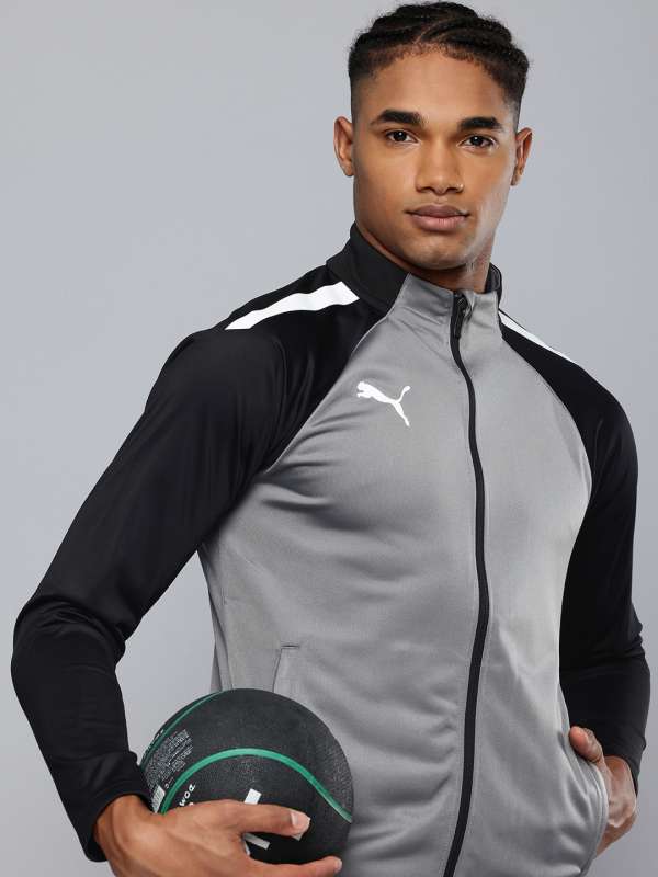 Puma football jacket store